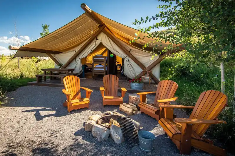 luxury swiss tent rishikesh